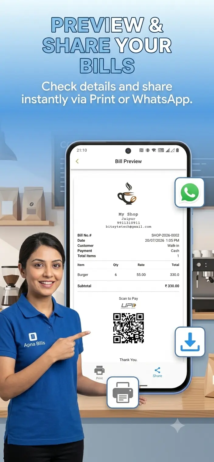 POS system for cafés and restaurants